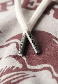 Толстовка с капюшоном GRAPHIC Superdry, бежевый