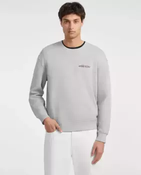 Толстовка с капюшоном Guess Jeans, светло-серый