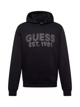Толстовка с капюшоном GUESS Sweatshirt BEAU, черный
