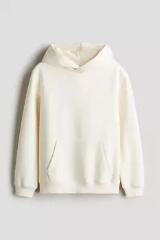 Толстовка с капюшоном H&M, белый