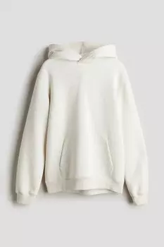Толстовка с капюшоном H&M, белый