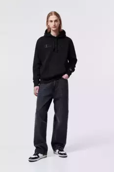 Толстовка с капюшоном H&M, черный