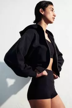 Толстовка с капюшоном H&M, черный