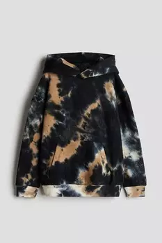 Толстовка с капюшоном H&M, черный