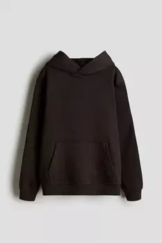 Толстовка с капюшоном H&M, коричневый