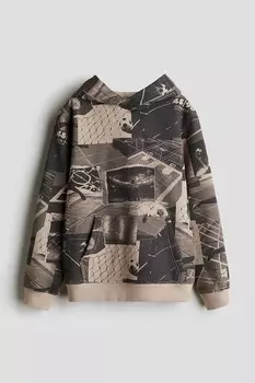 Толстовка с капюшоном H&M, мультиколор