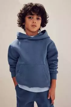 Толстовка с капюшоном H&M, синий