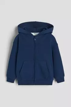 Толстовка с капюшоном H&M, синий