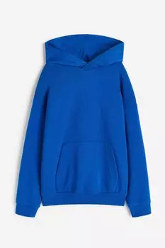 Толстовка с капюшоном H&M, синий