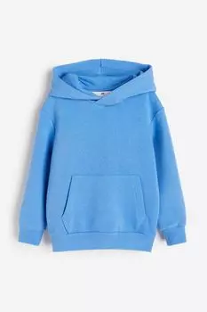 Толстовка с капюшоном H&M, синий