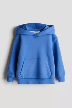 Толстовка с капюшоном H&M, синий