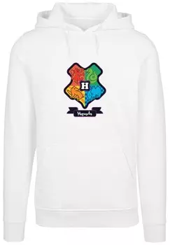 Толстовка с капюшоном HARRY POTTER HOGWARTS JUNIOR CREST F4NT4STIC, белый