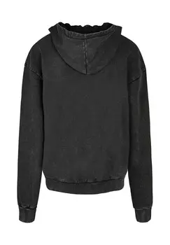 Толстовка с капюшоном HARRY POTTER HUFFLEPUFF CREST ACID WASHED ABSOLUTE CULT, черный