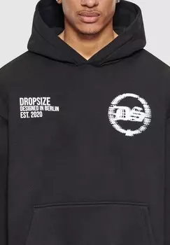 Толстовка с капюшоном HEAVY DESIGNED IN BERLIN Dropsize, черный