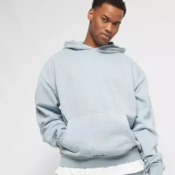 Толстовка с капюшоном Heavy Terry Garment Dye Urban Classics, цвет summer blue