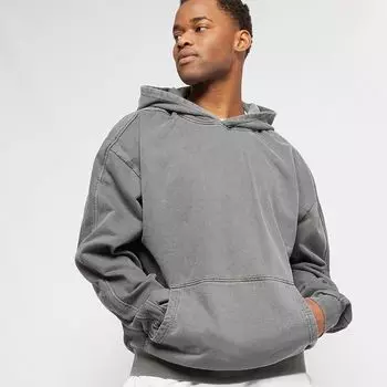 Толстовка с капюшоном Heavy Terry Garment Dye Urban Classics, цвет darkshadow