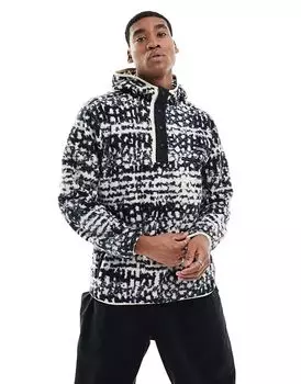 Толстовка с капюшоном Helvetia™ II с принтом в черную пунктирную полоску Columbia