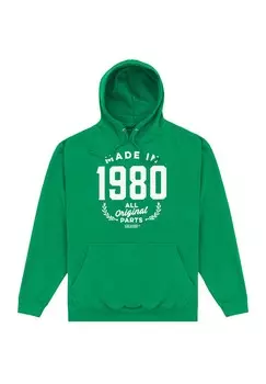 Толстовка с капюшоном Henry Tiger, зеленый