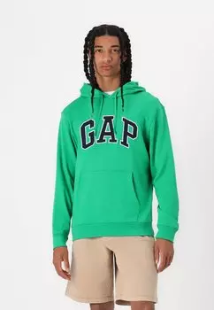 Толстовка с капюшоном HERITAGE LOGO - Sweatshirt GAP, зеленый