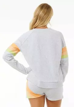 Толстовка с капюшоном HIGH TIDE SURF RAGLAN CREW Rip Curl, серый