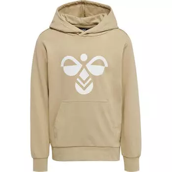 Толстовка с капюшоном Hmlcuatro Толстовка унисекс для детей HUMMEL, хаки/серый