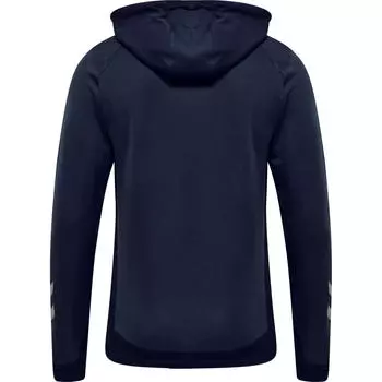 Толстовка с капюшоном Hmllead Poly Hoodie Mens HUMMEL, бирюзовый/темно-синий/темно-синий