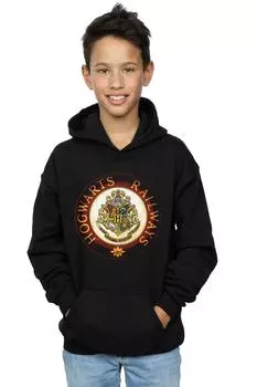 Толстовка с капюшоном Хогвартс-Рейл Harry Potter, черный