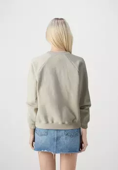 Толстовка с капюшоном HOLIDAY LOGO RAGLAN CREW GAP, бежевый