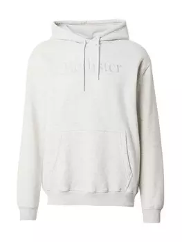 Толстовка с капюшоном HOLLISTER Sweatshirt, пятнистый серый