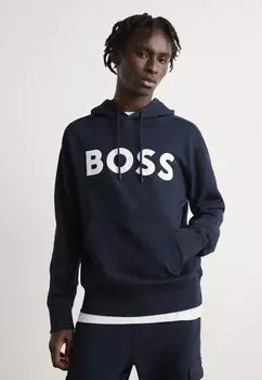 Толстовка с капюшоном HOOD BOSS, темно-синий