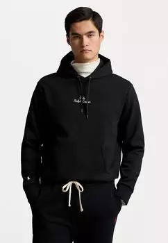 Толстовка с капюшоном Hood Long Sleeve Polo Ralph Lauren, черный