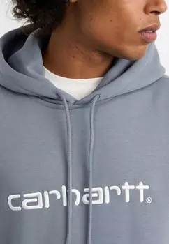 Толстовка с капюшоном HOODED Carhartt WIP, серый