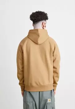 Толстовка с капюшоном HOODED CHASE Carhartt WIP, светло-коричневый