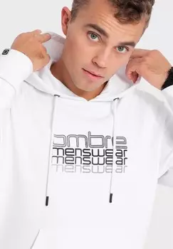 Толстовка с капюшоном HOODED Ombre, белый