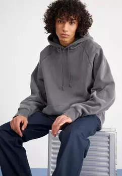 Толстовка с капюшоном Hooded Taos Carhartt WIP, цвет flint