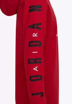 Толстовка с капюшоном HOODED TEE UNISEX Jordan, красный