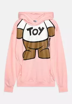 Толстовка с капюшоном Hooded Unisex MOSCHINO, цвет sugar rose