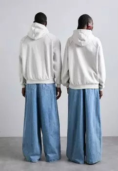 Толстовка с капюшоном HOODIE BIG LOGO EMBROIDERY UNISEX Sunnei, светло-серый