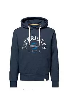Толстовка с капюшоном Hoodie Wonder Jack & Jones, синий