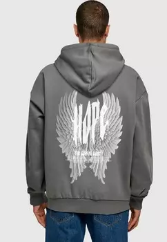 Толстовка с капюшоном HOPE WINGS Merchcode, серый