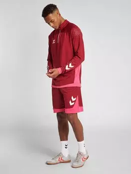 Толстовка с капюшоном Hummel, бордовый