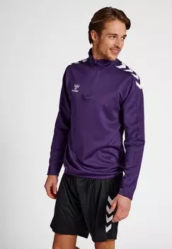 Толстовка с капюшоном Hummel, фиолетовый