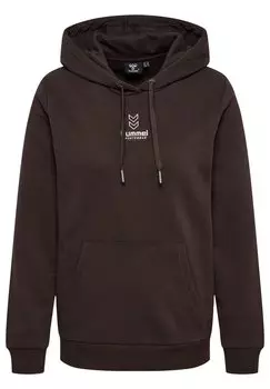 Толстовка с капюшоном Hummel, коричневый