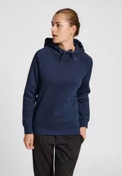 Толстовка с капюшоном Hummel, серо-голубой