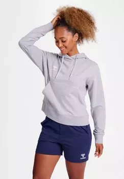 Толстовка с капюшоном Hummel, серый
