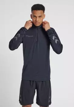 Толстовка с капюшоном Hummel, темно-серый