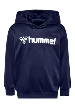Толстовка с капюшоном Hummel, темно-синий