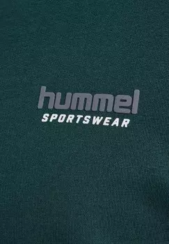 Толстовка с капюшоном Hummel, темно-зеленый
