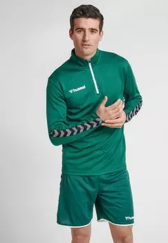 Толстовка с капюшоном Hummel, зеленый