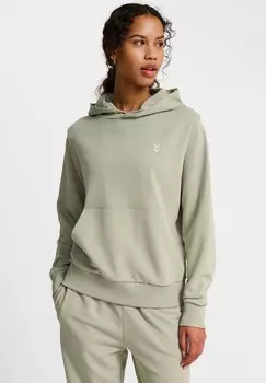 Толстовка с капюшоном Hummel, зеленый